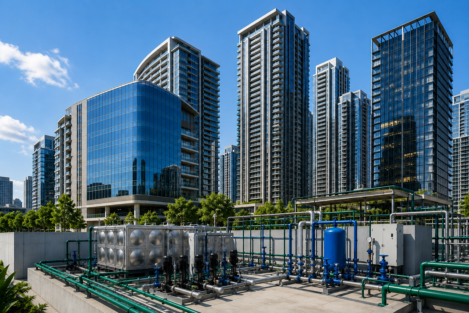 Aqua Nova Commercial Plumbing Infrastructure